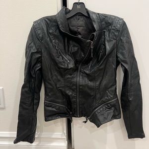 Blank NYC faux leather jacket